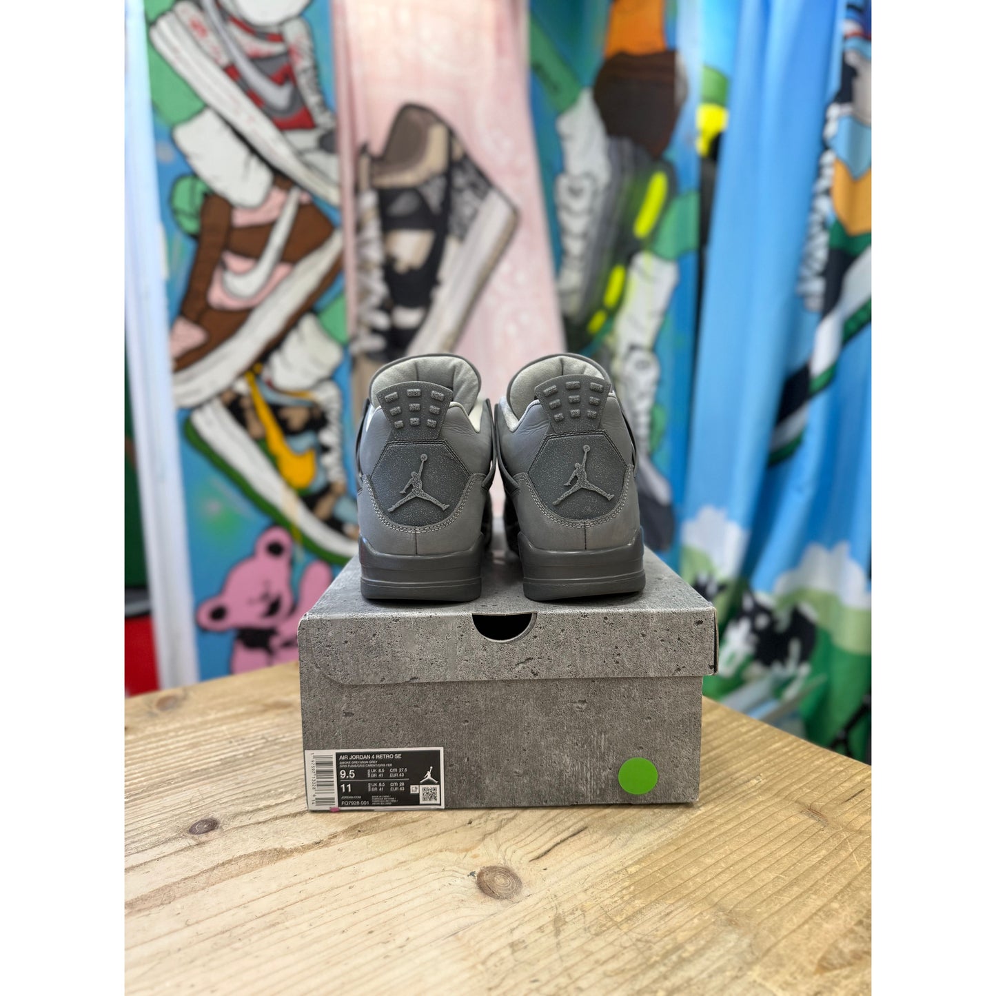 Jordan 4 Wet Cement UK 8.5
