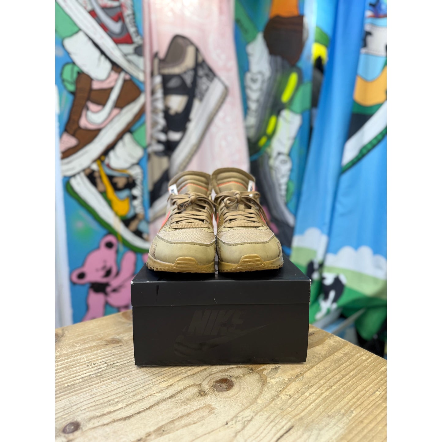 Nike Air Max 90 Off White Desert Ore UK 9