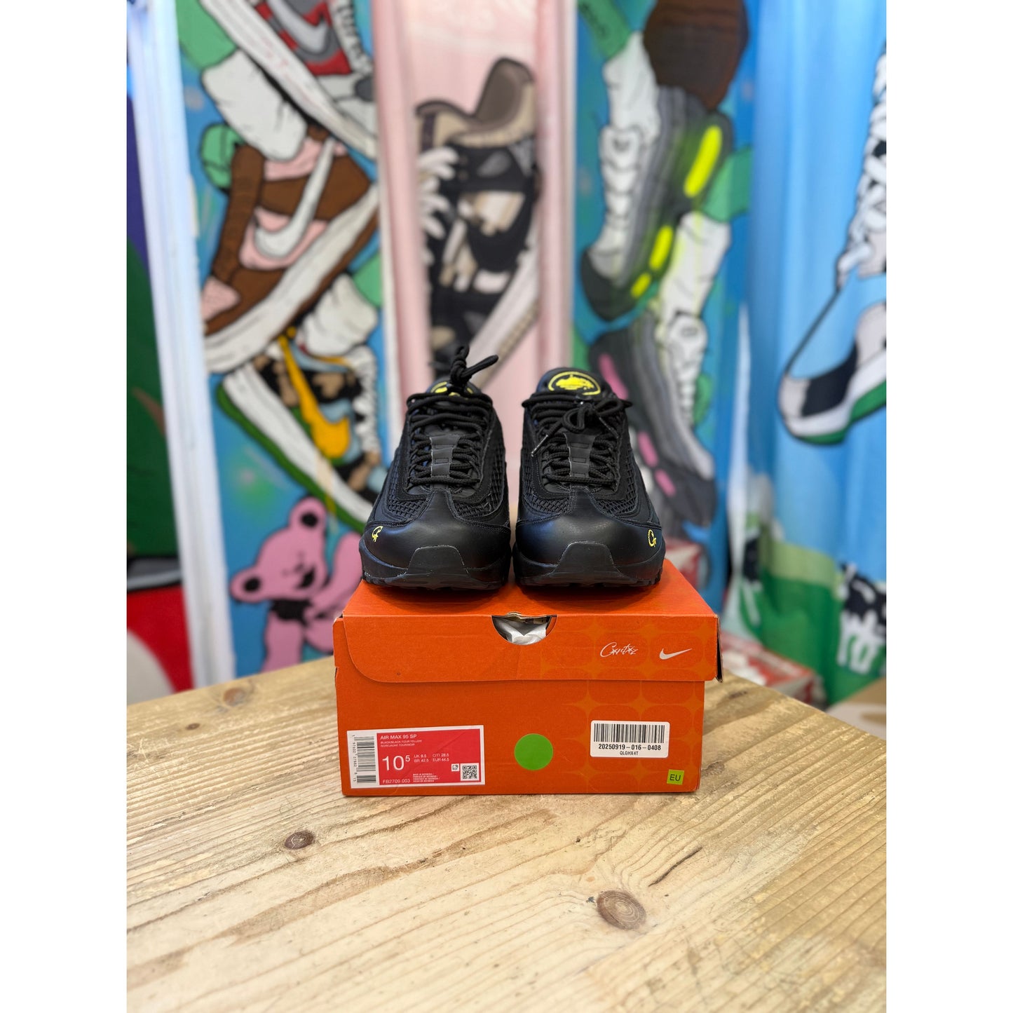 Nike Air Max 95 Corteiz Honey Black UK 9.5