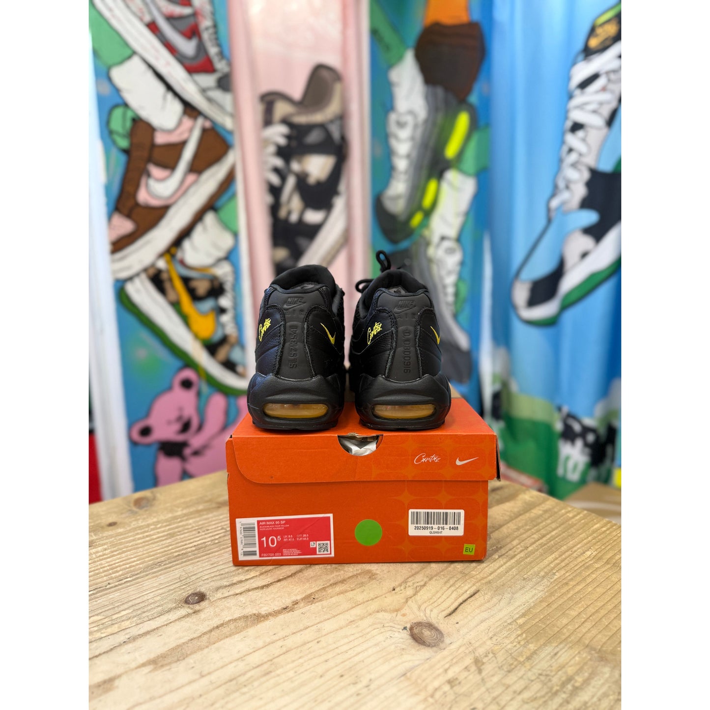 Nike Air Max 95 Corteiz Honey Black UK 9.5