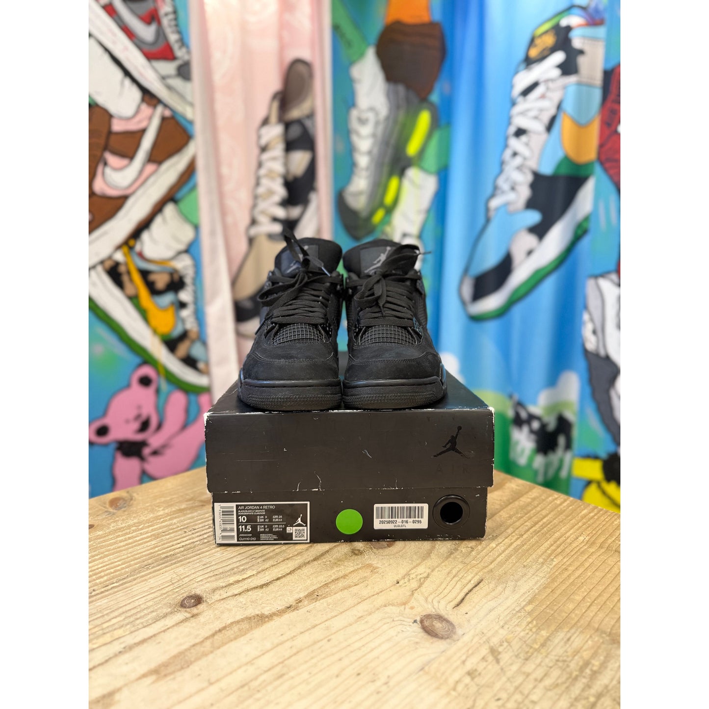 Jordan 4 Black Cat (2020) UK 9