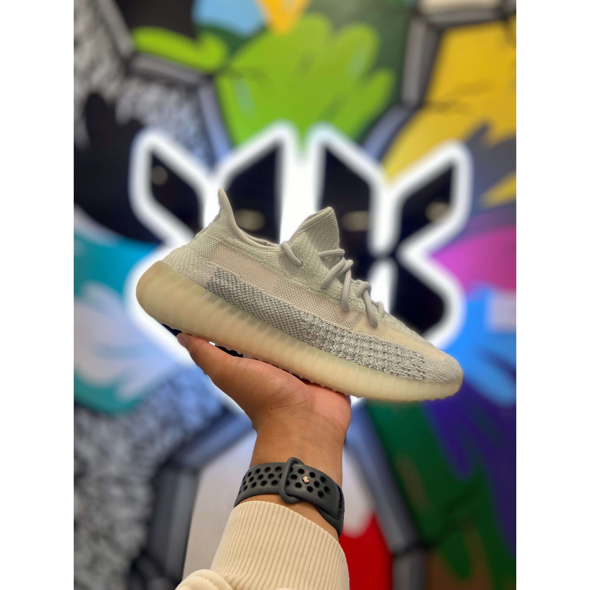 yeezy boost 350 cloud white reflective