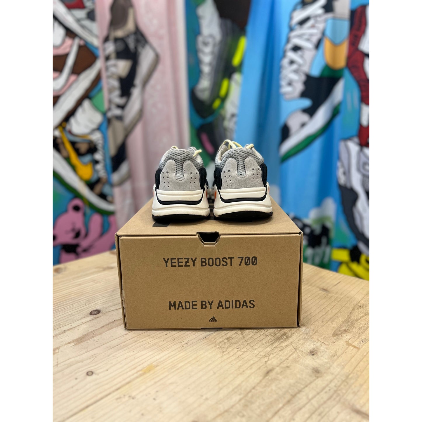 Yeezy 700 V1 Wave Runner UK 4 by Yeezy in . Available at KershKicks for £175.00. A must-have for fans of Yeezy looking to elevate their style with this Kershkicked.
