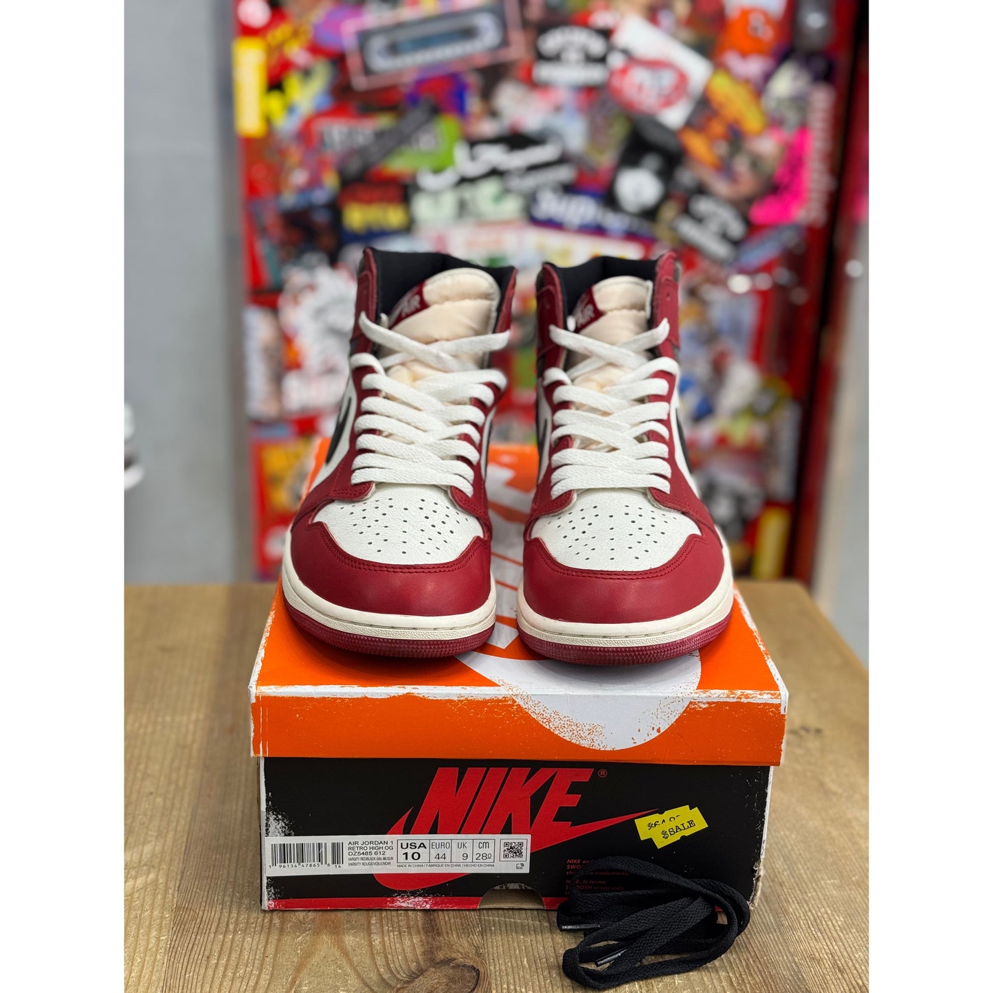 Jordan 1 Retro High Lost & Found UK 9