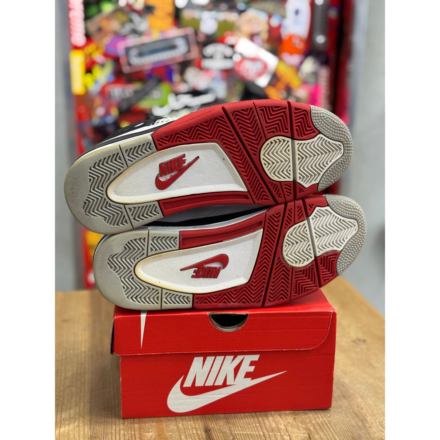 Jordan 4 Retro Fire Red (2020) UK 8.5