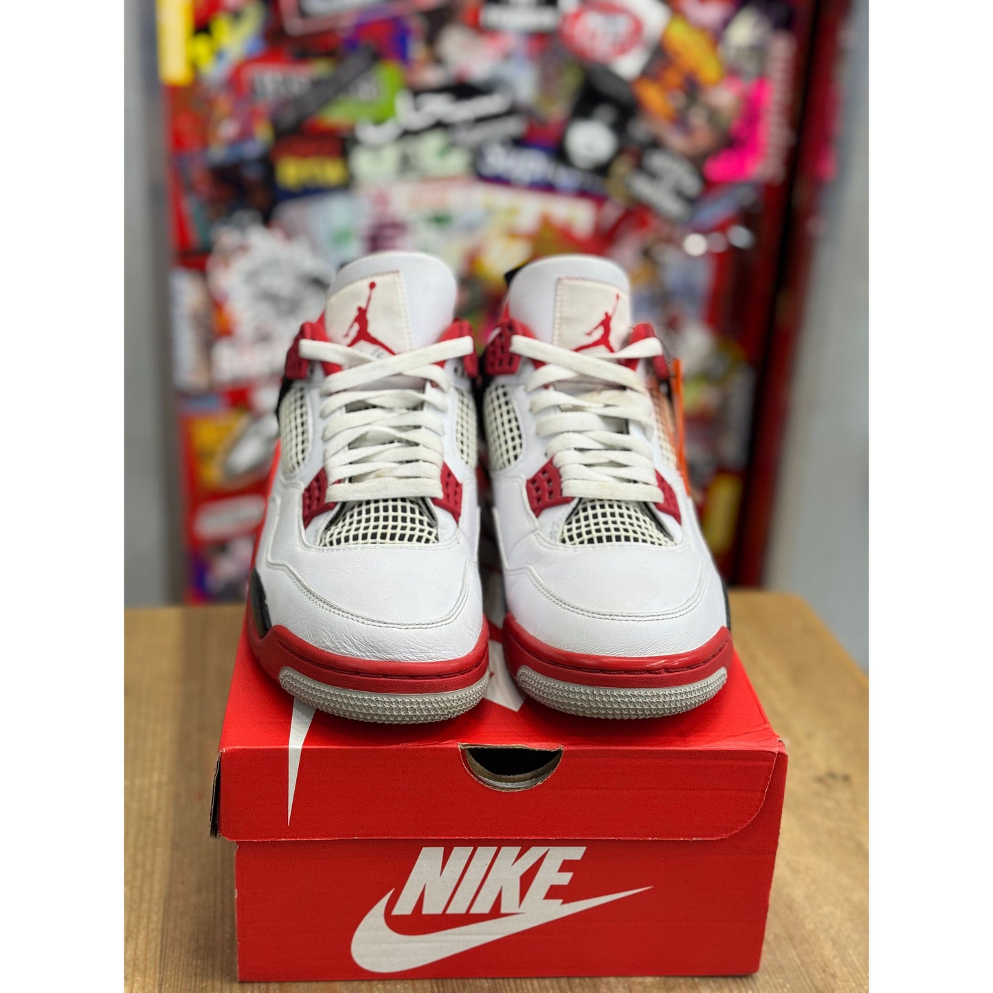 Jordan 4 Retro Fire Red (2020) UK 8.5