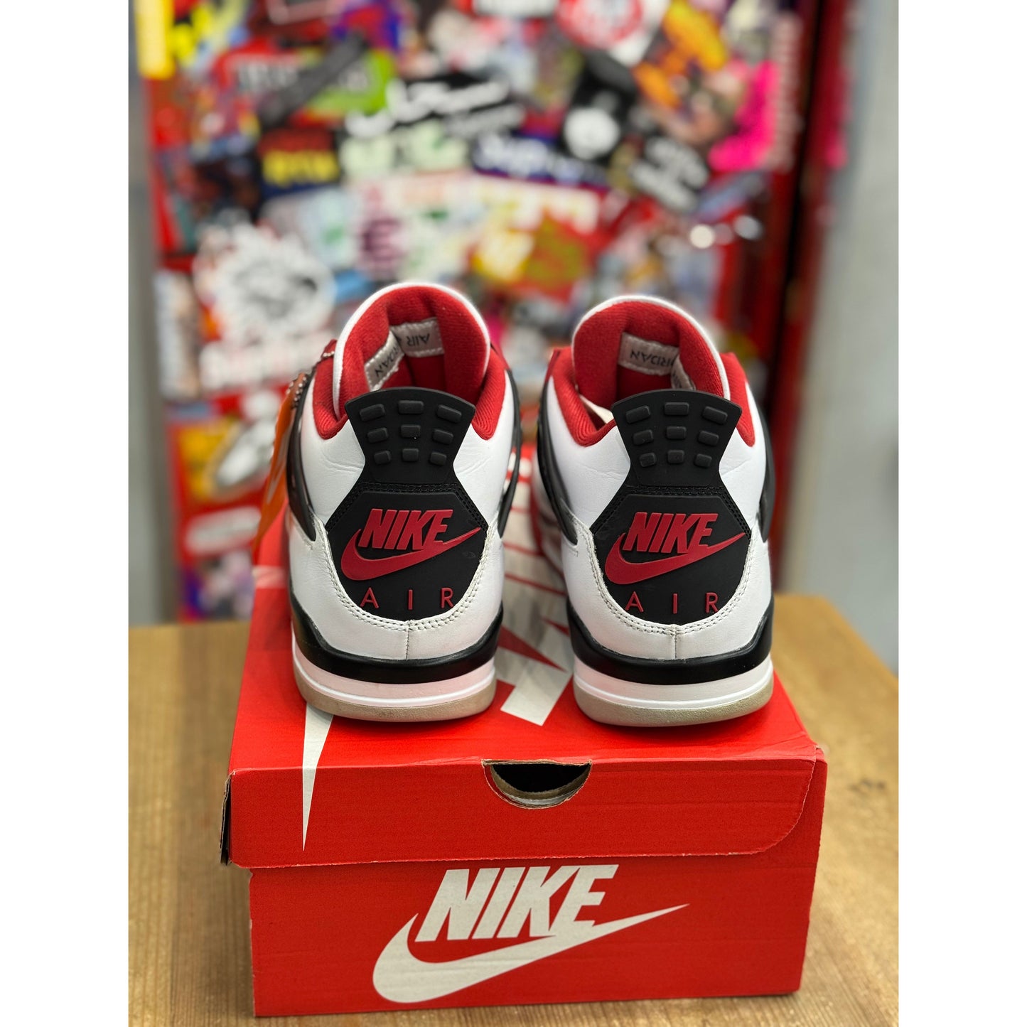 Jordan 4 Retro Fire Red (2020) UK 8.5