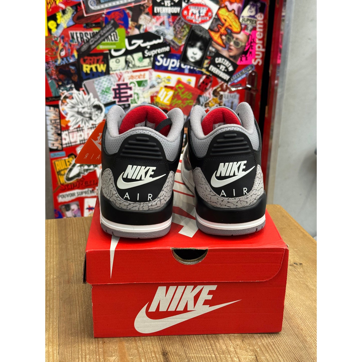 Jordan 3 Retro OG Black Cement (2024) UK 9