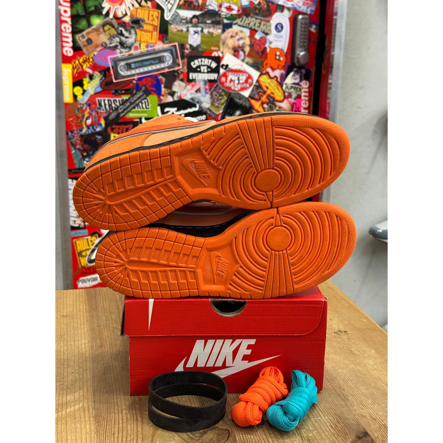 Nike SB Dunk Low Concepts Orange Lobster UK 9