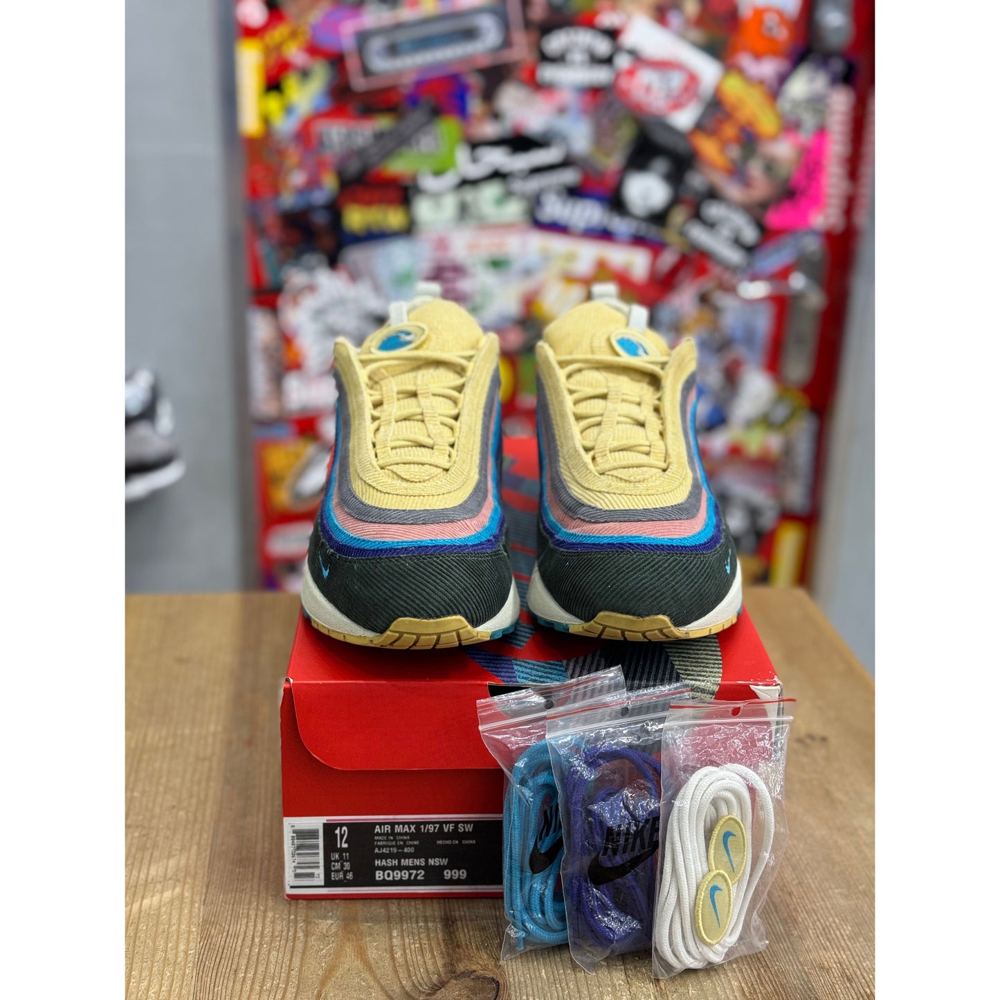 Nike Air Max 1/97 Sean Wotherspoons UK 11