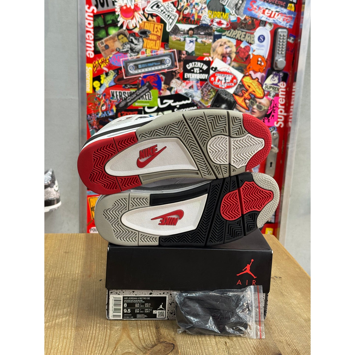 Jordan 4 Retro What The UK 7