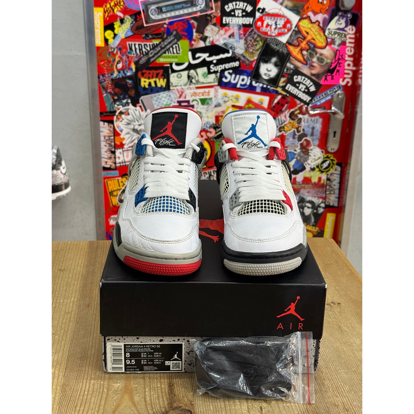 Jordan 4 Retro What The UK 7