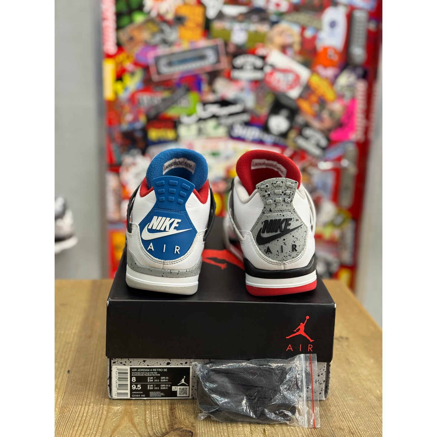 Jordan 4 Retro What The UK 7