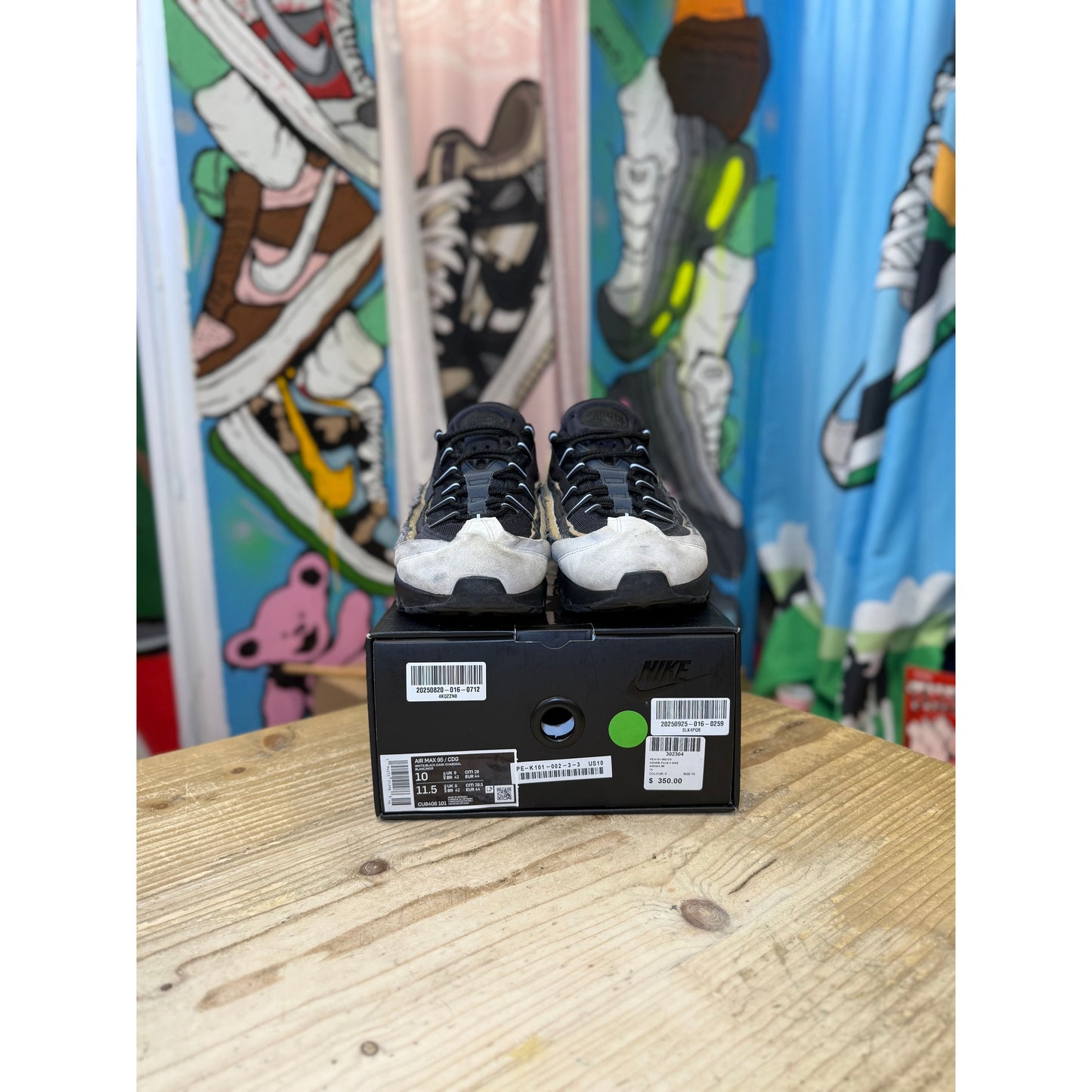 Nike Air Max 95 CDG Grey UK 9