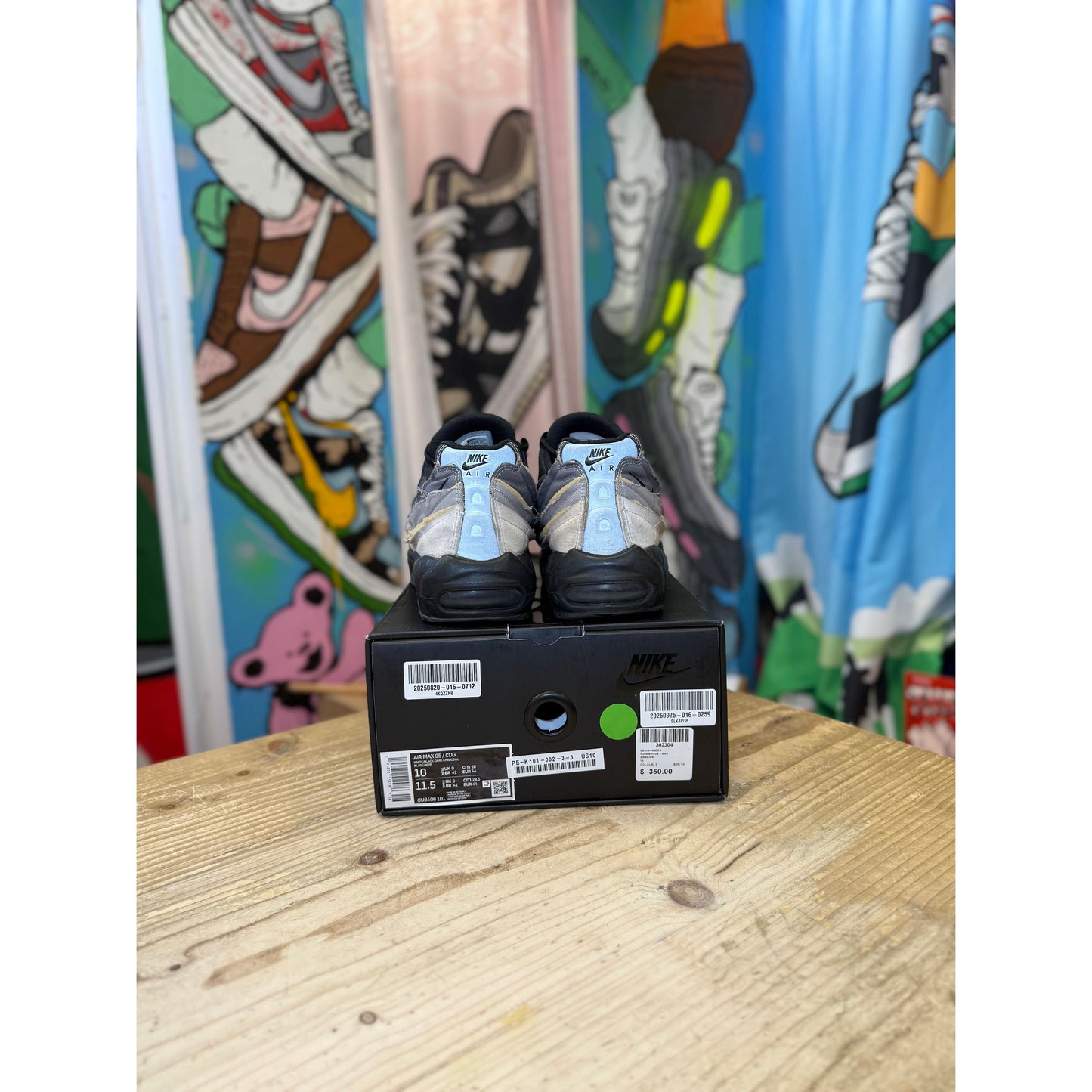 Nike Air Max 95 CDG Grey UK 9