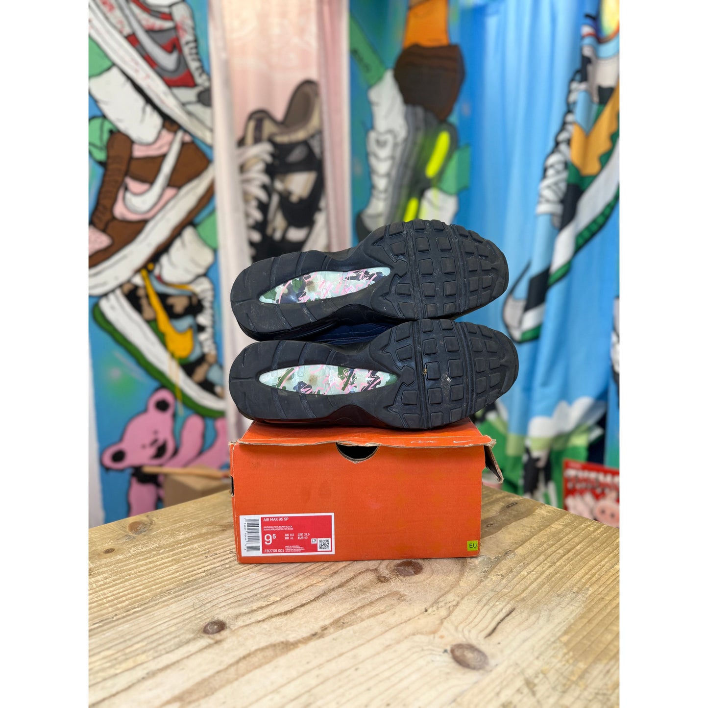 Nike Air Max 95 Corteiz Pink Beam UK 8.5