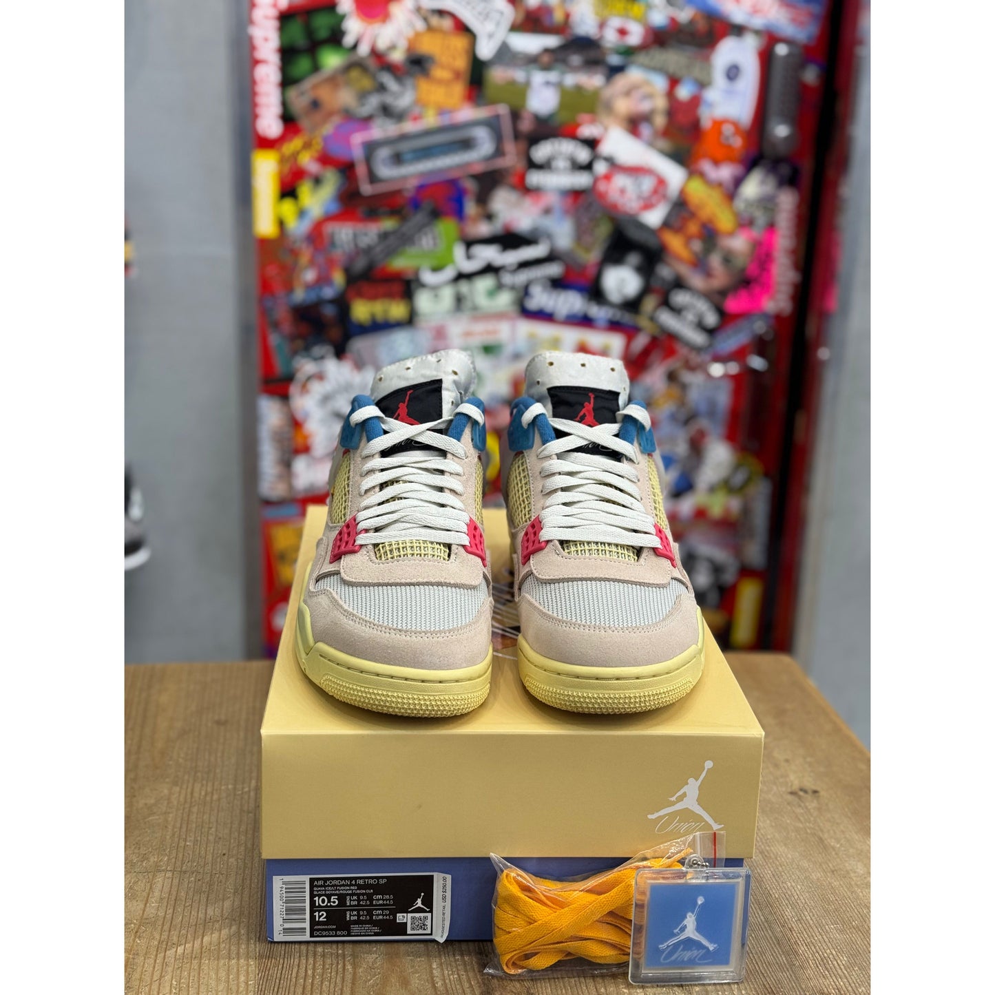 Jordan 4 Retro Union Guava UK 9.5