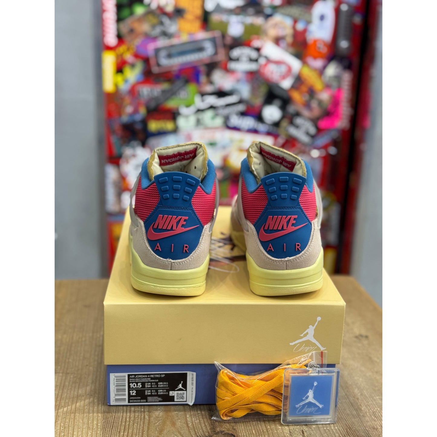 Jordan 4 Retro Union Guava UK 9.5