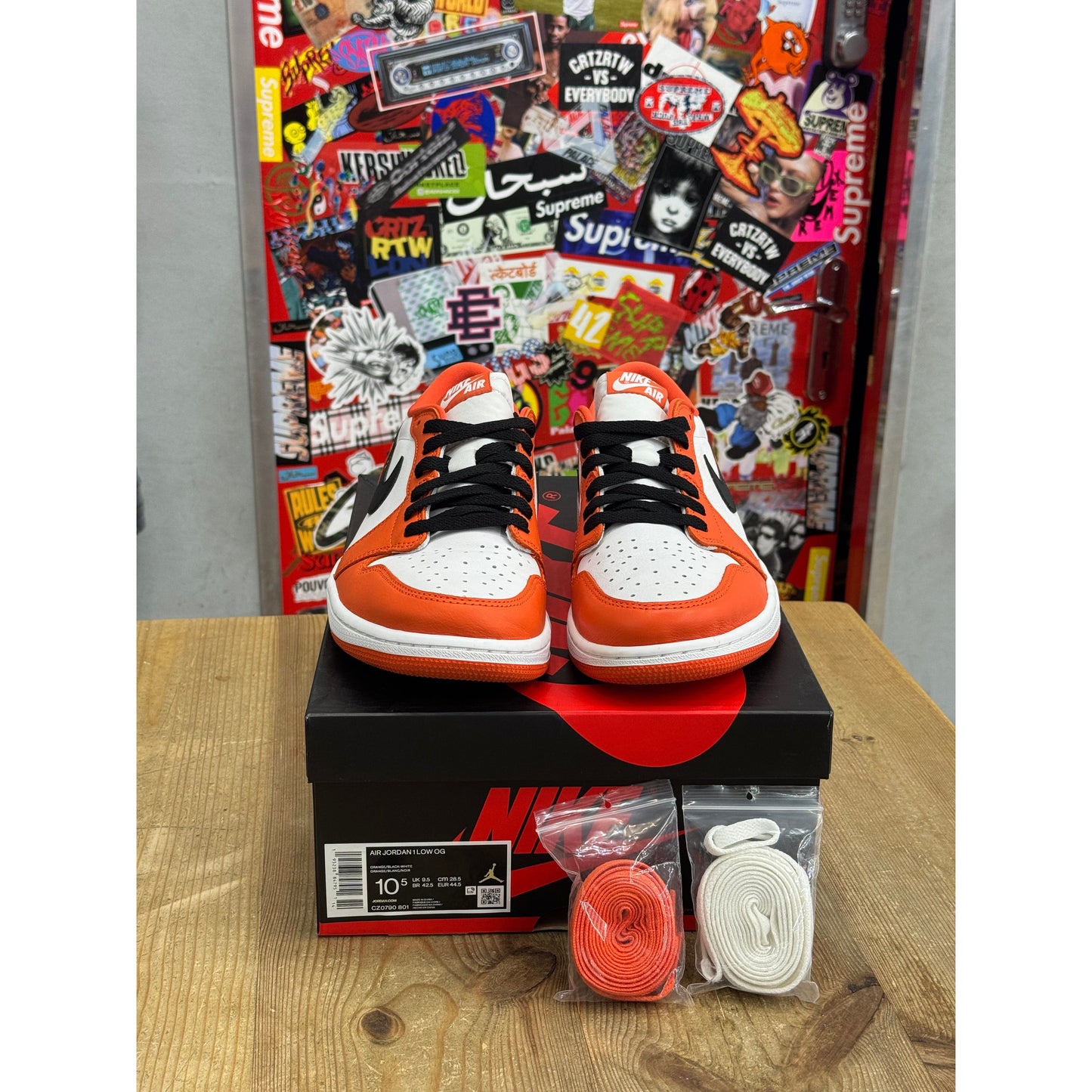 Jordan 1 Low Starfish UK 9.5