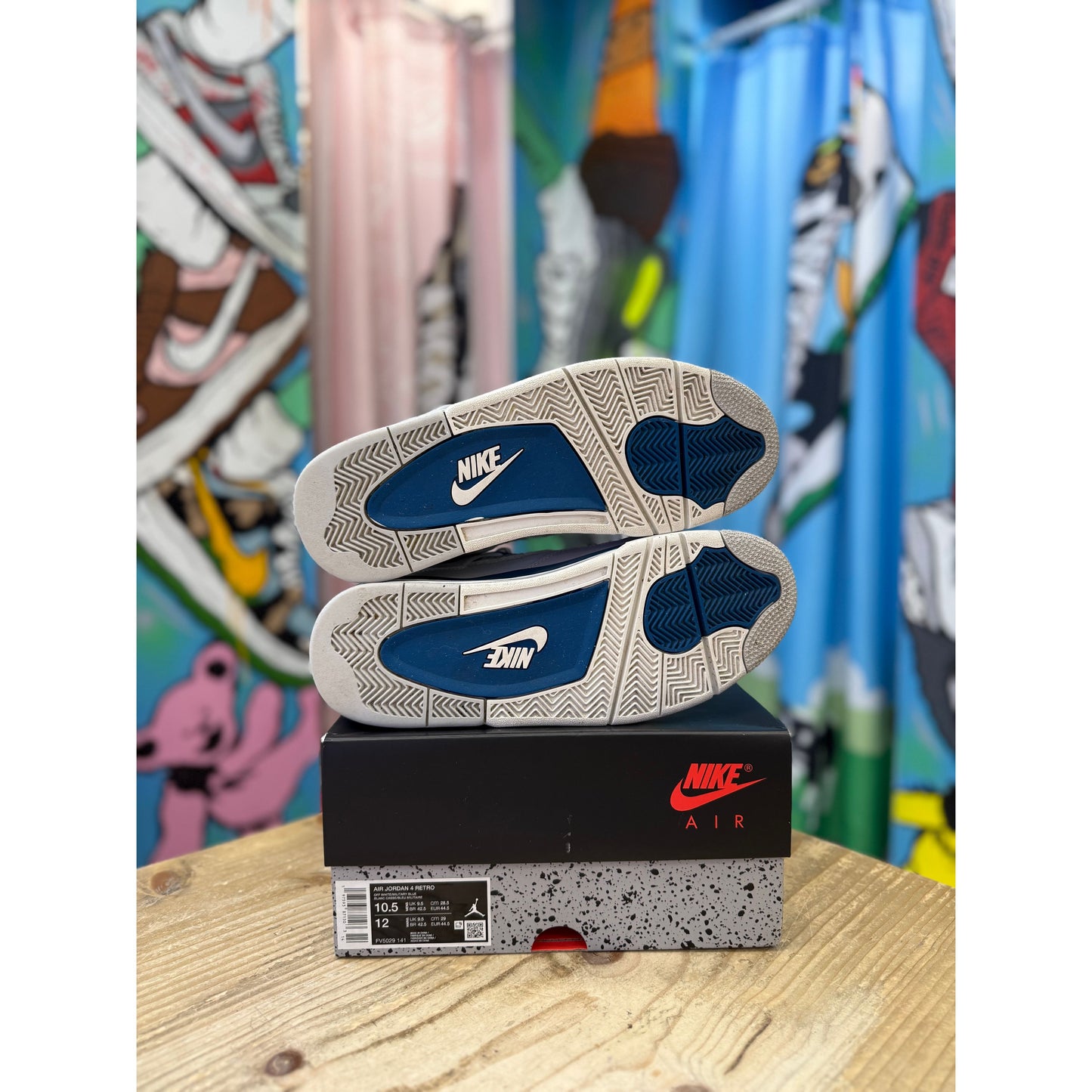 Jordan 4 Military Blue UK 9.5