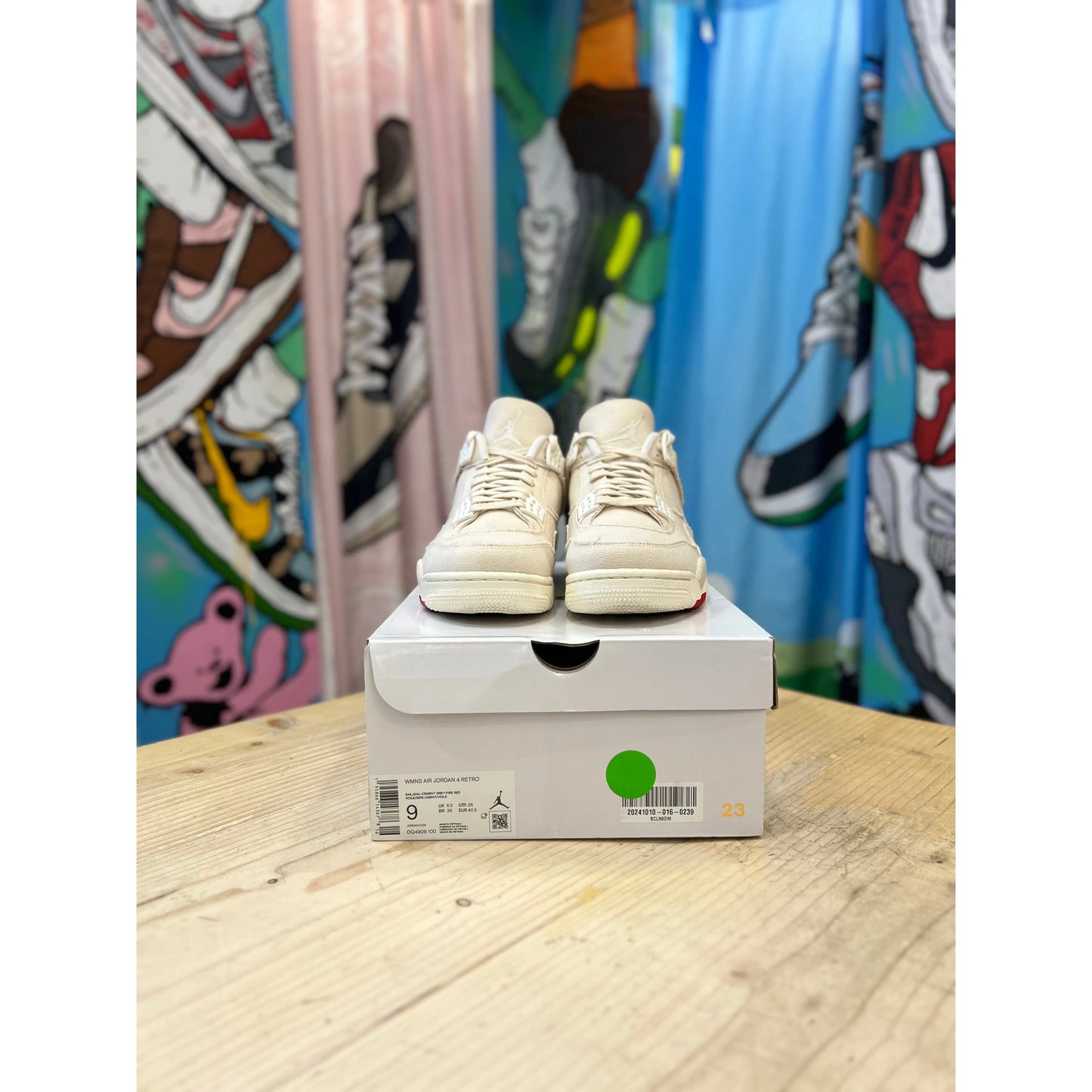 Jordan 4 Blank Canvas UK 6.5 by Nike in . Available at KershKicks for £175.00. A must-have for fans of Nike looking to elevate their style with this Kershkicked.