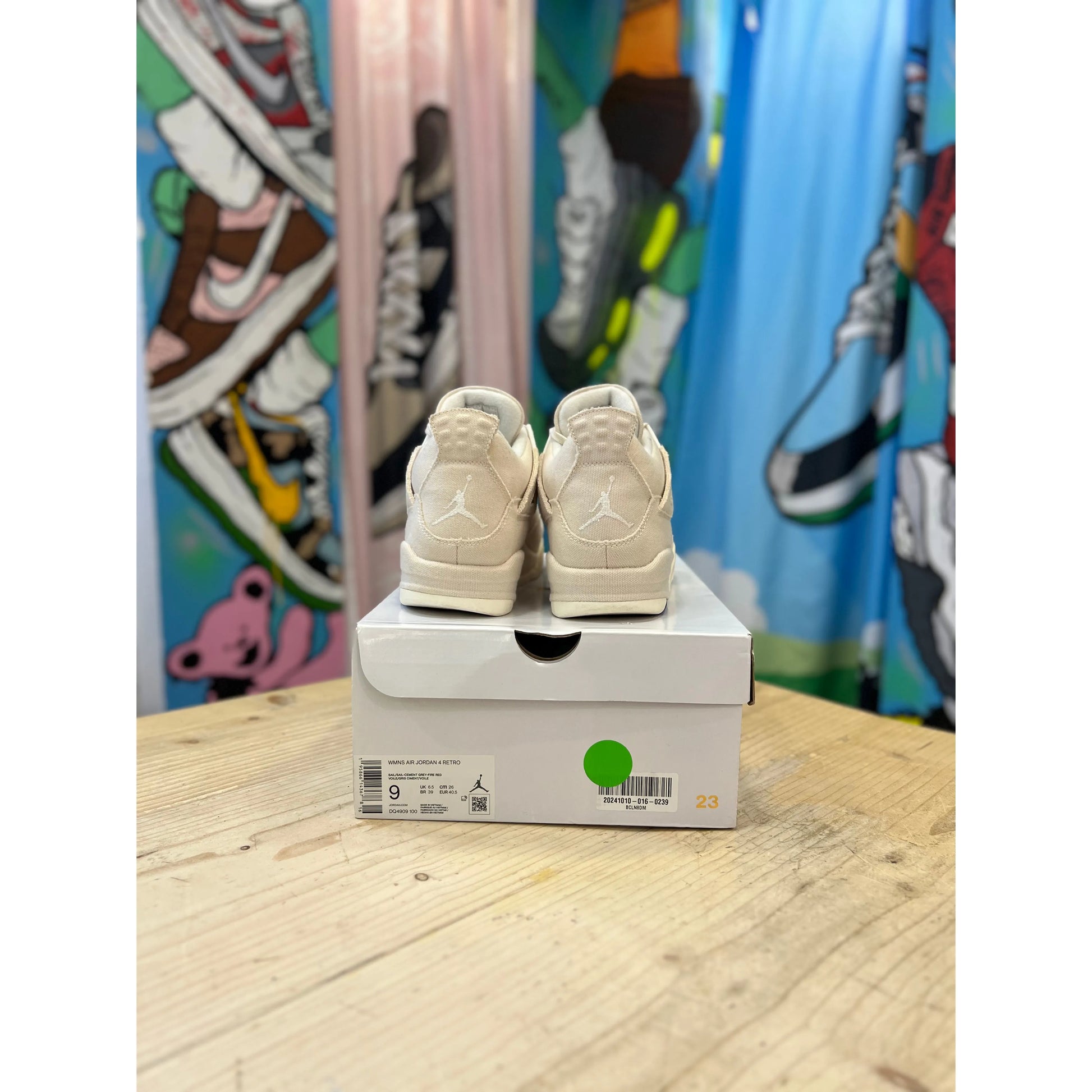 Jordan 4 Blank Canvas UK 6.5 by Nike in . Available at KershKicks for £175.00. A must-have for fans of Nike looking to elevate their style with this Kershkicked.