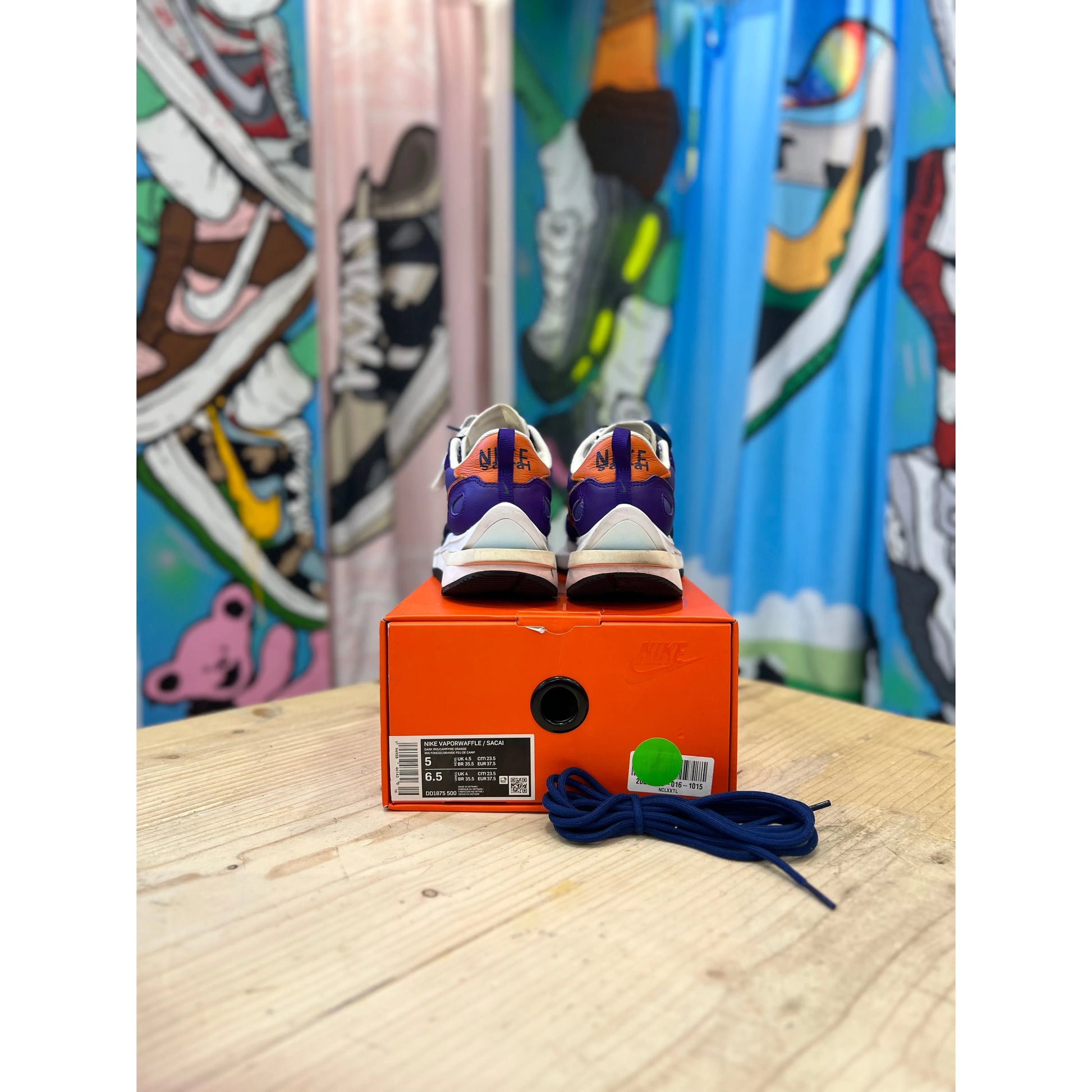 Nike Sacai Vaporwaffle Dark Iris UK 4.5 | Nike | KershKicks