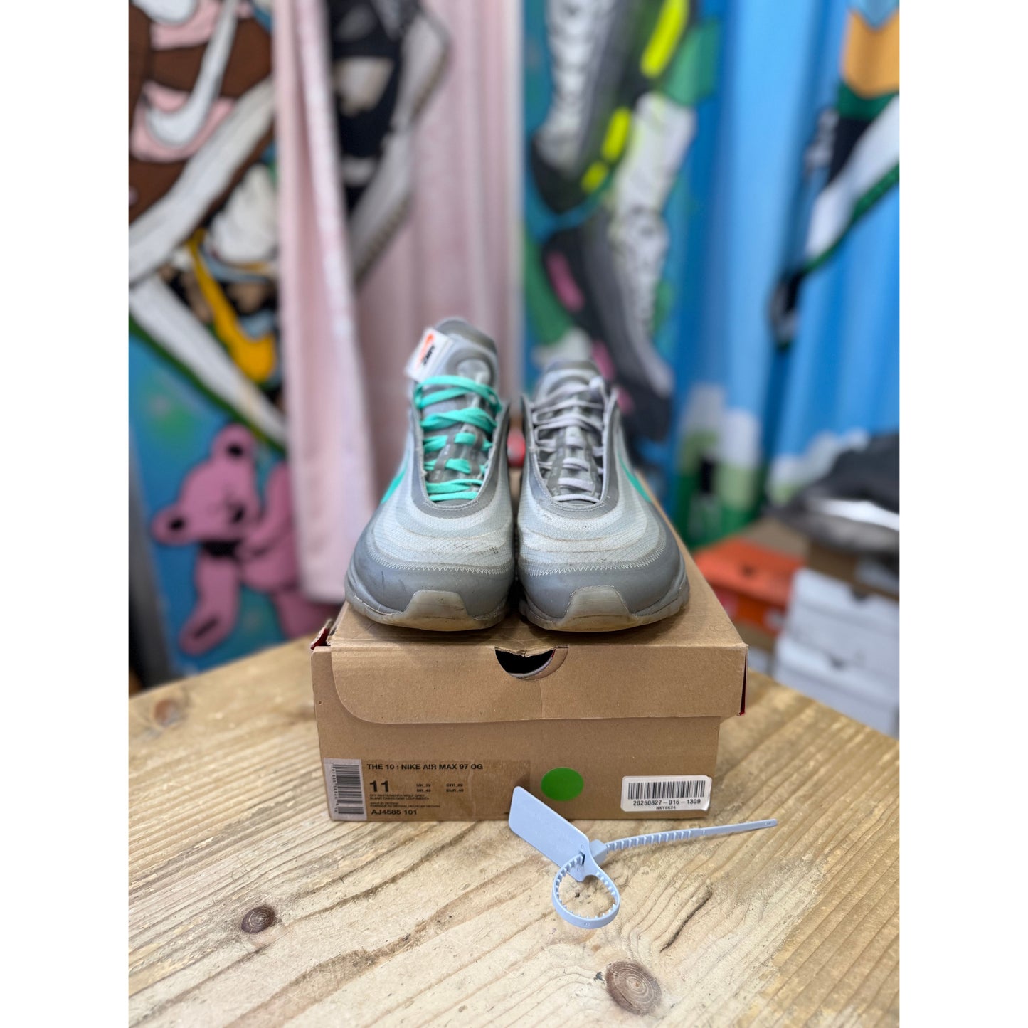 Nike Air Max 97 Off White Menta UK 10.