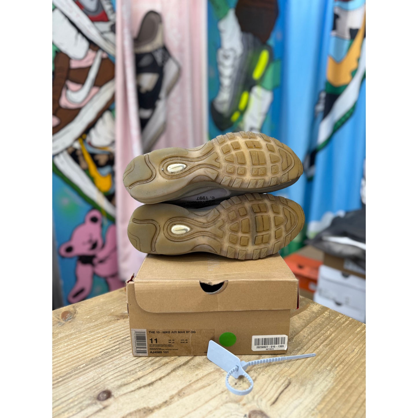 Nike Air Max 97 Off White Menta UK 10.