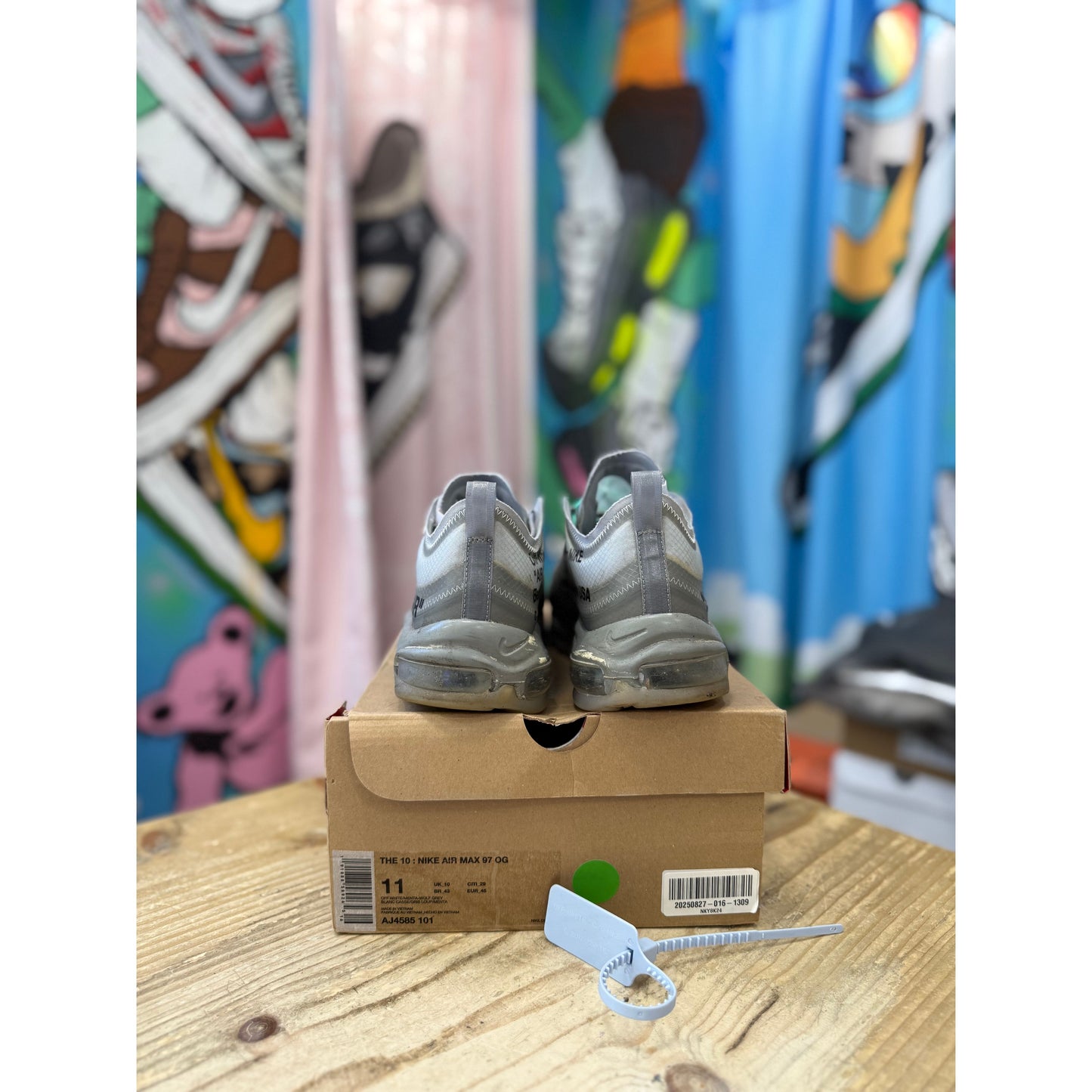 Nike Air Max 97 Off White Menta UK 10.