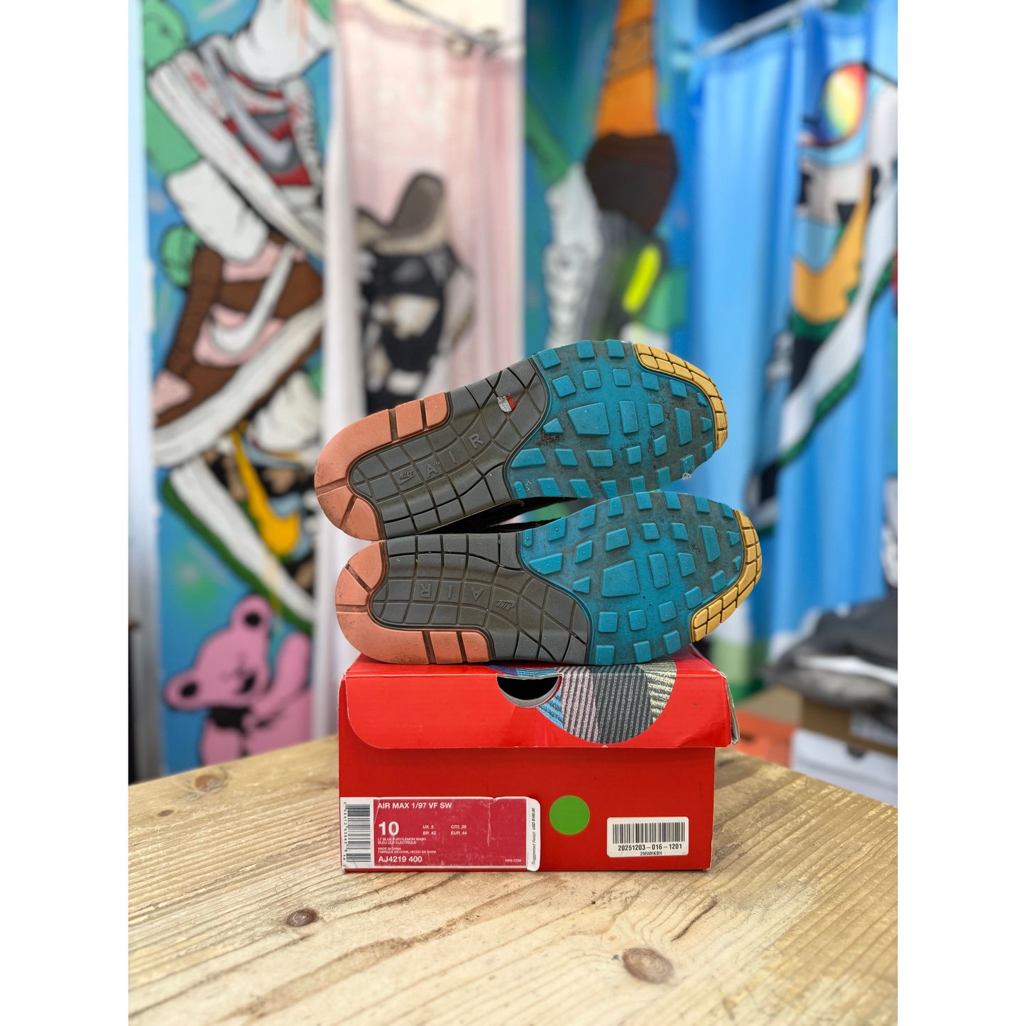 Nike Air Max 1/97 Sean Wotherspoon UK  9.