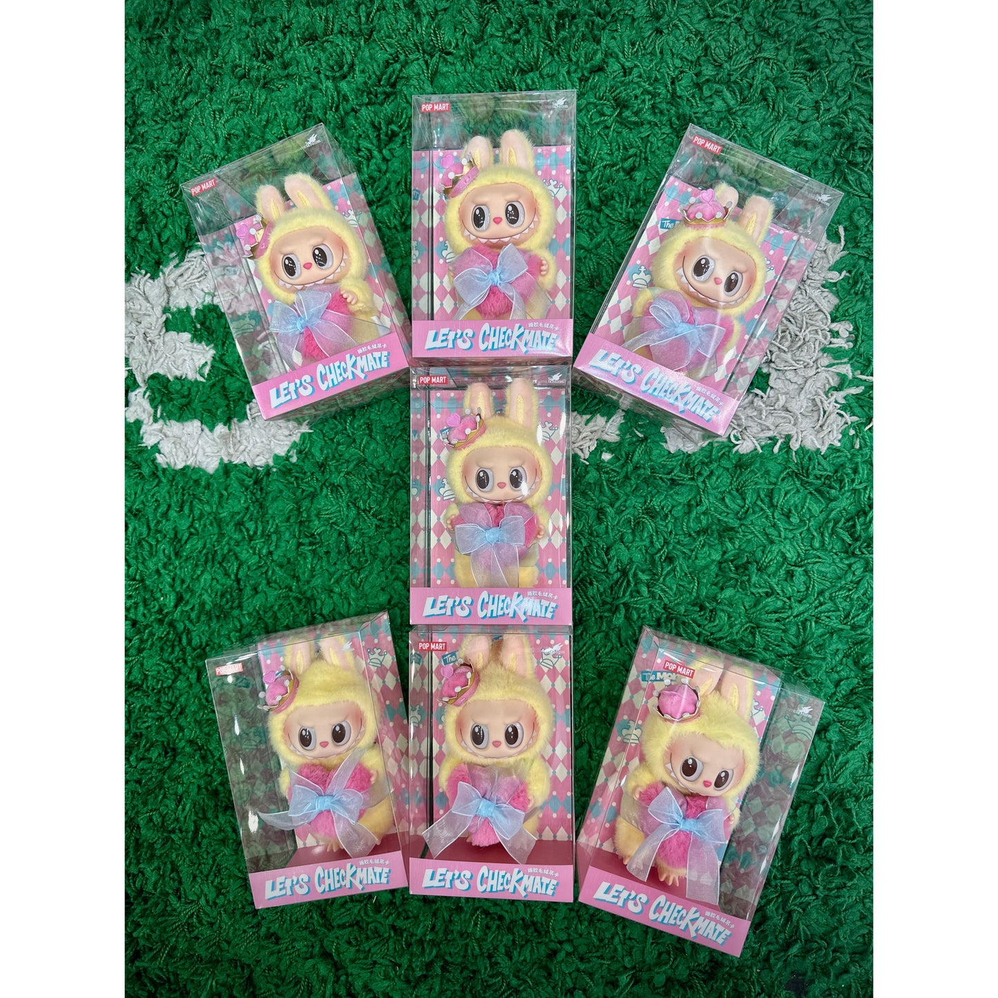 Pop Mart Labubu The Monsters Let's Checkmate Series Vinyl Plush Hanging Card