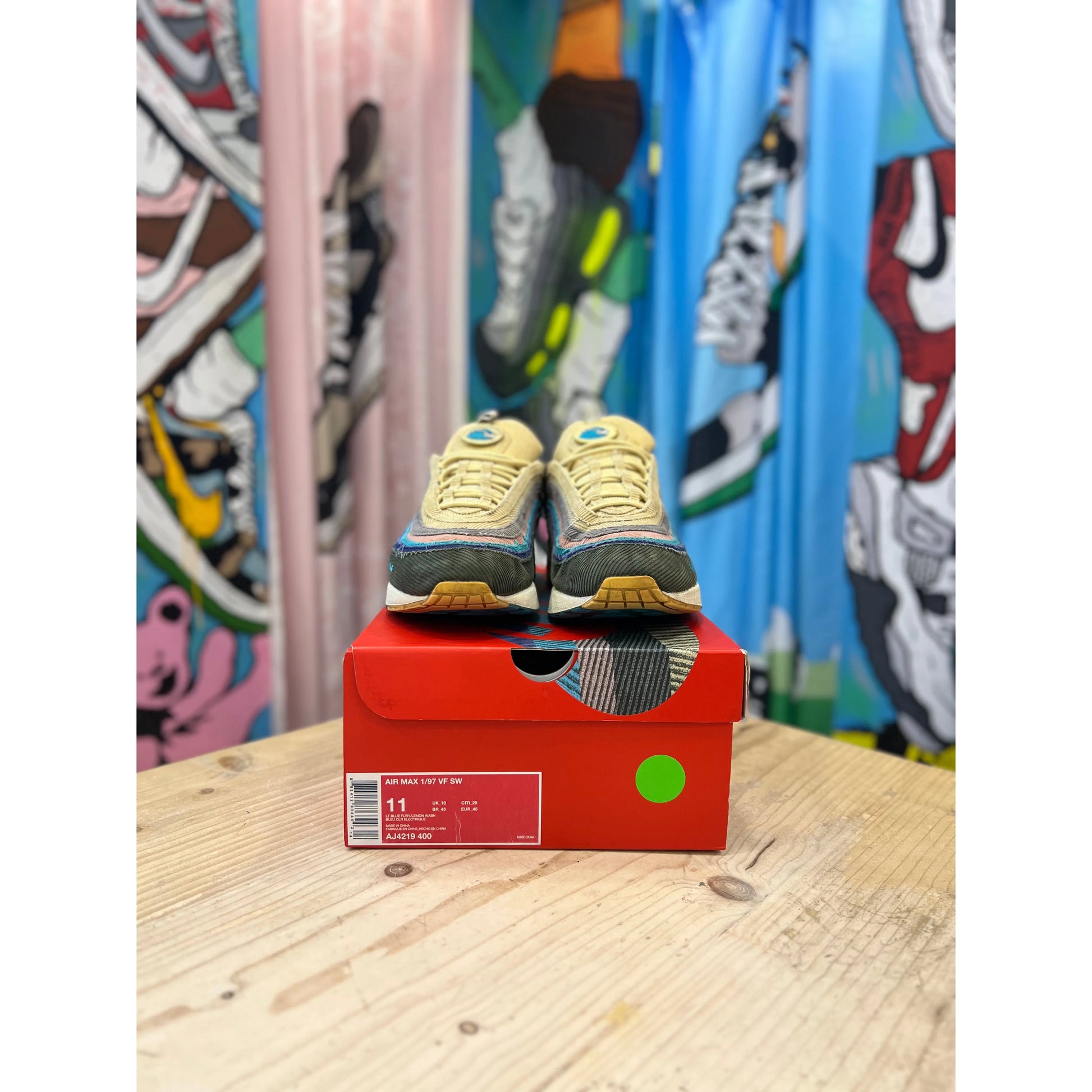 Air Max 97 1 Sean Wotherspoon Signed UK10