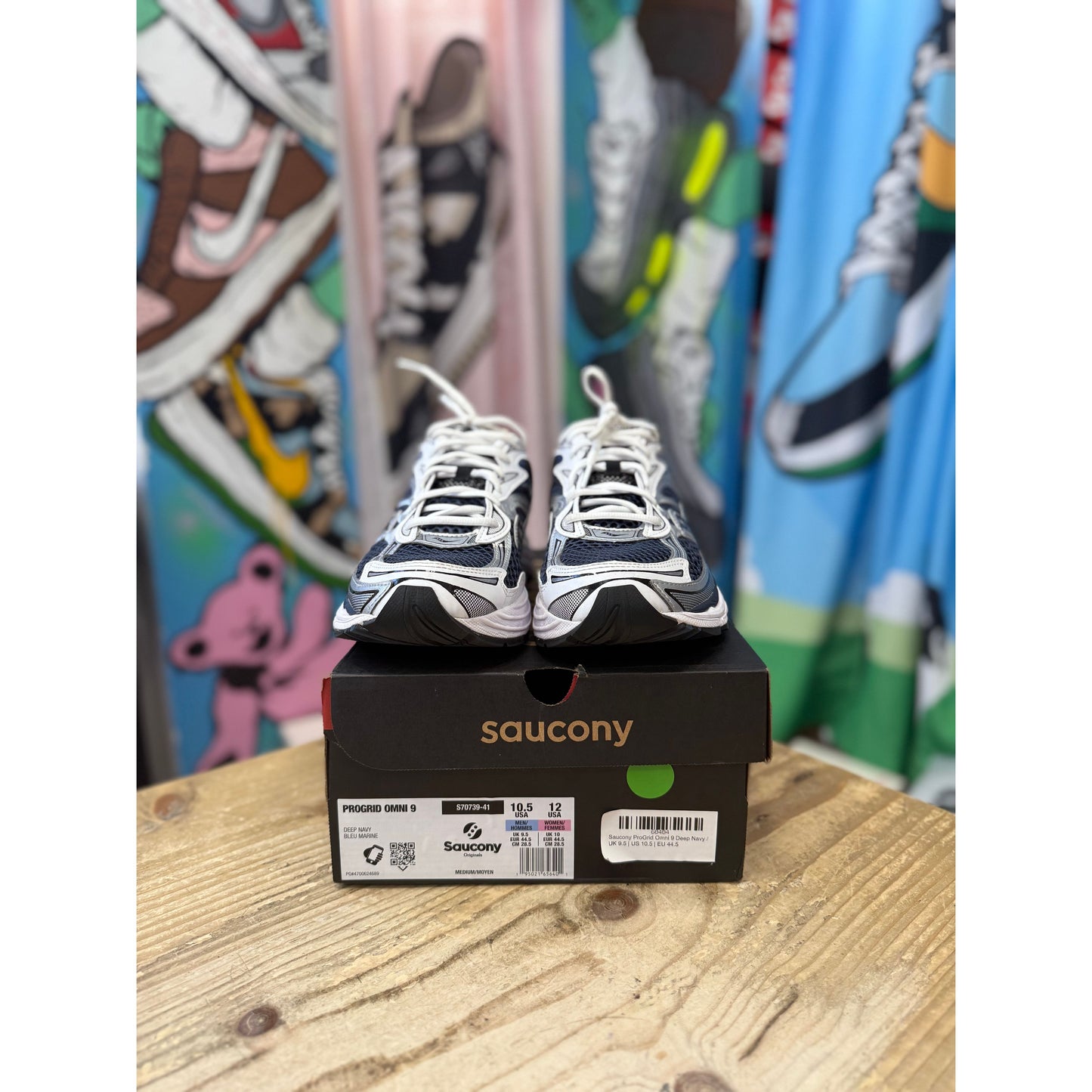 Saucony Omni 9 Deep Navy UK 9.5