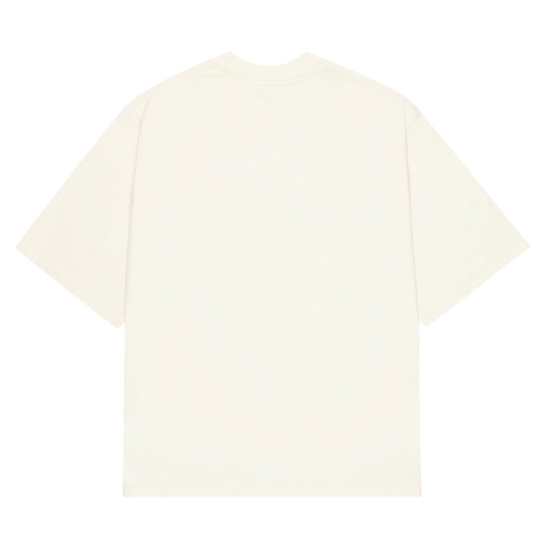 Broken Planet Star Logo T-Shirt Vanila White/Pink