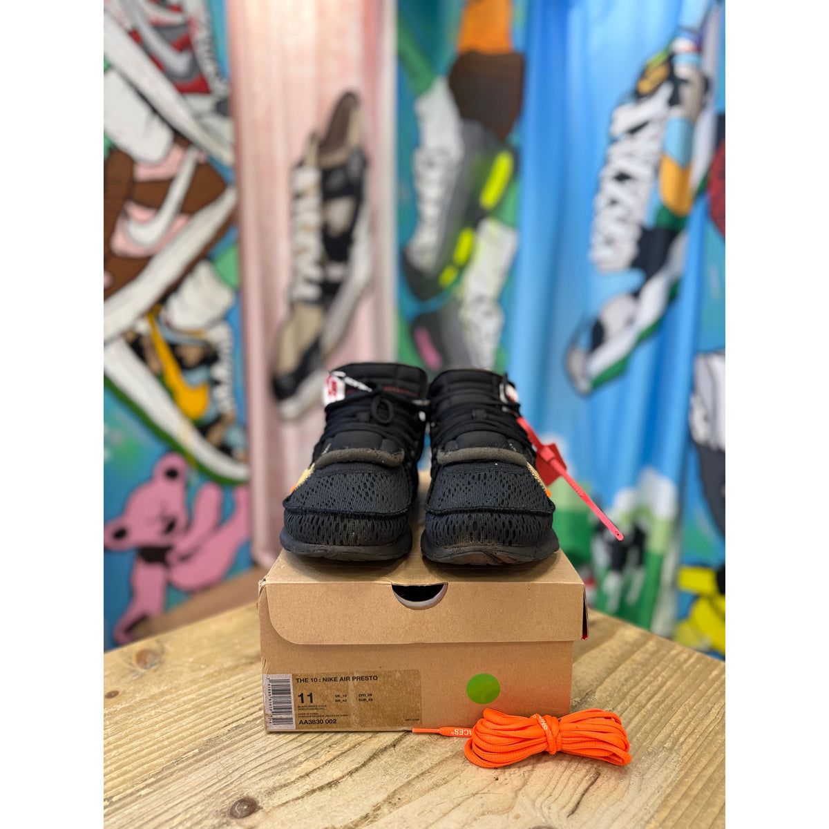 Off White Presto Black UK10