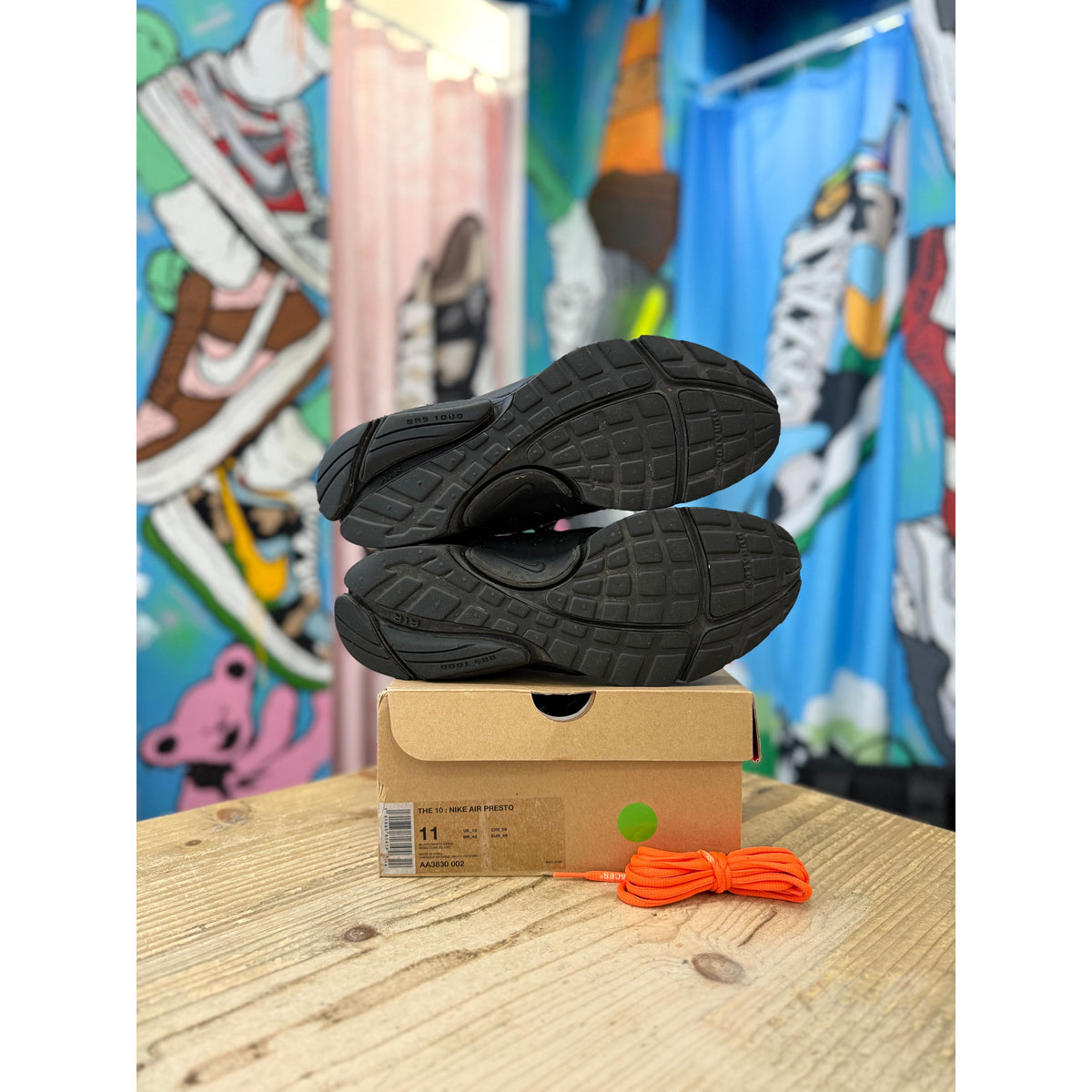 Off White Presto Black UK10