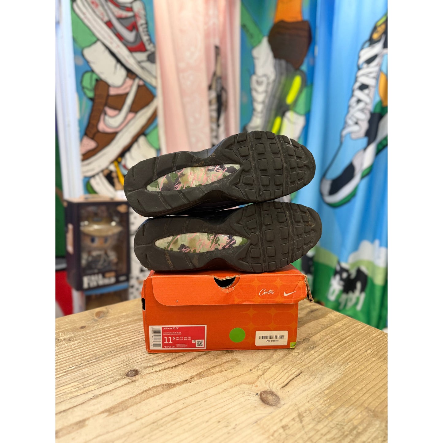 Nike Air Max 95 Corteiz Pink Beam UK 10.5