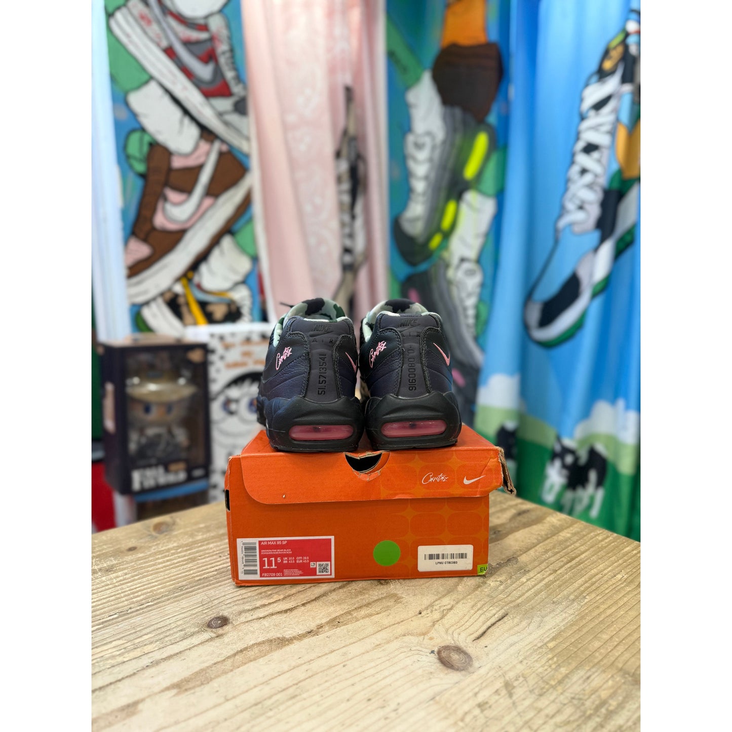 Nike Air Max 95 Corteiz Pink Beam UK 10.5