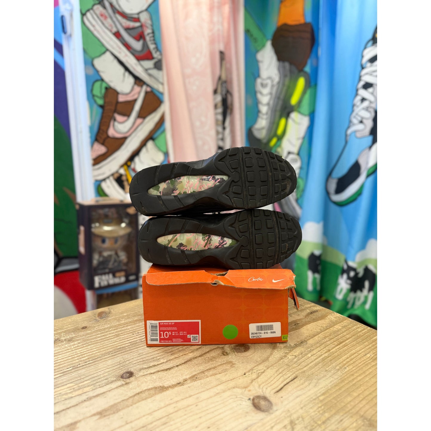 Nike Air Max 95 Corteiz Pink Beam UK 9.5