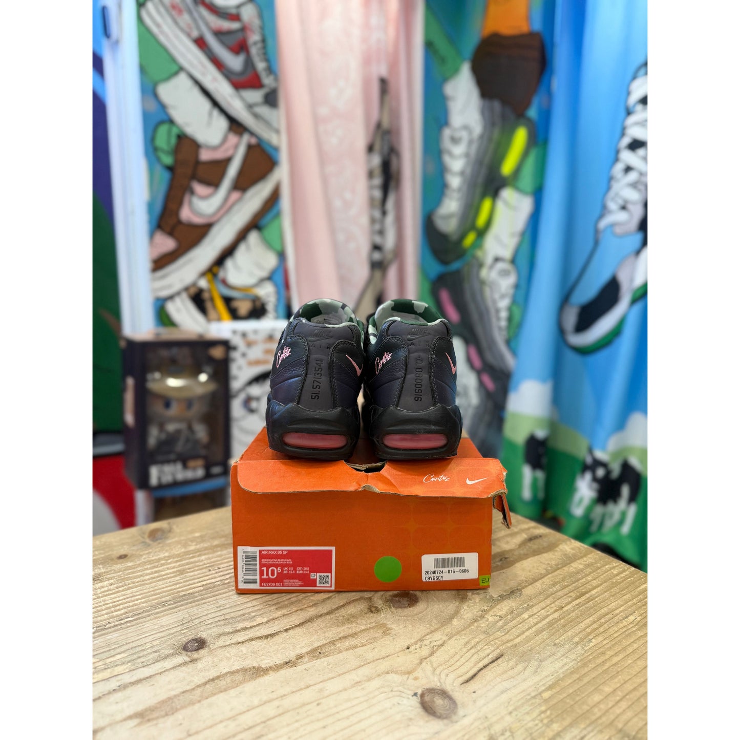 Nike Air Max 95 Corteiz Pink Beam UK 9.5