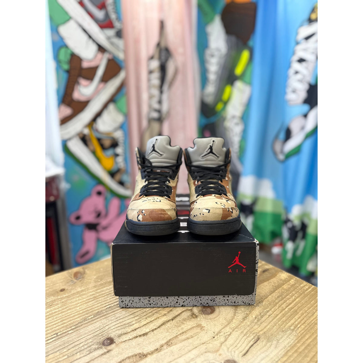Jordan 5 Supreme Camo UK9