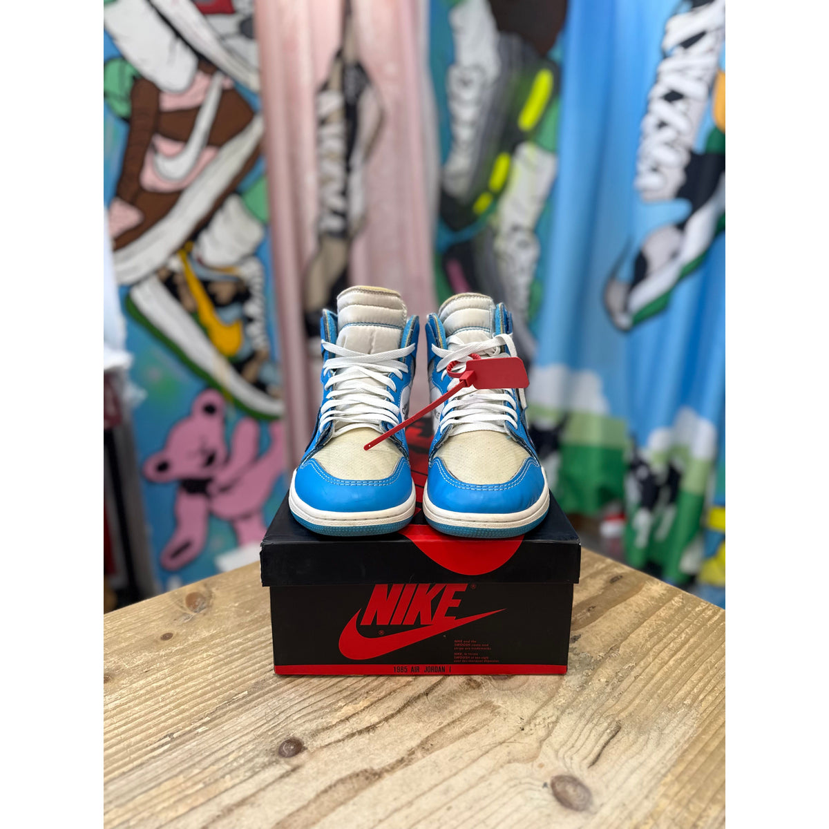 Jordan 1 High Off White UNC UK 9.5