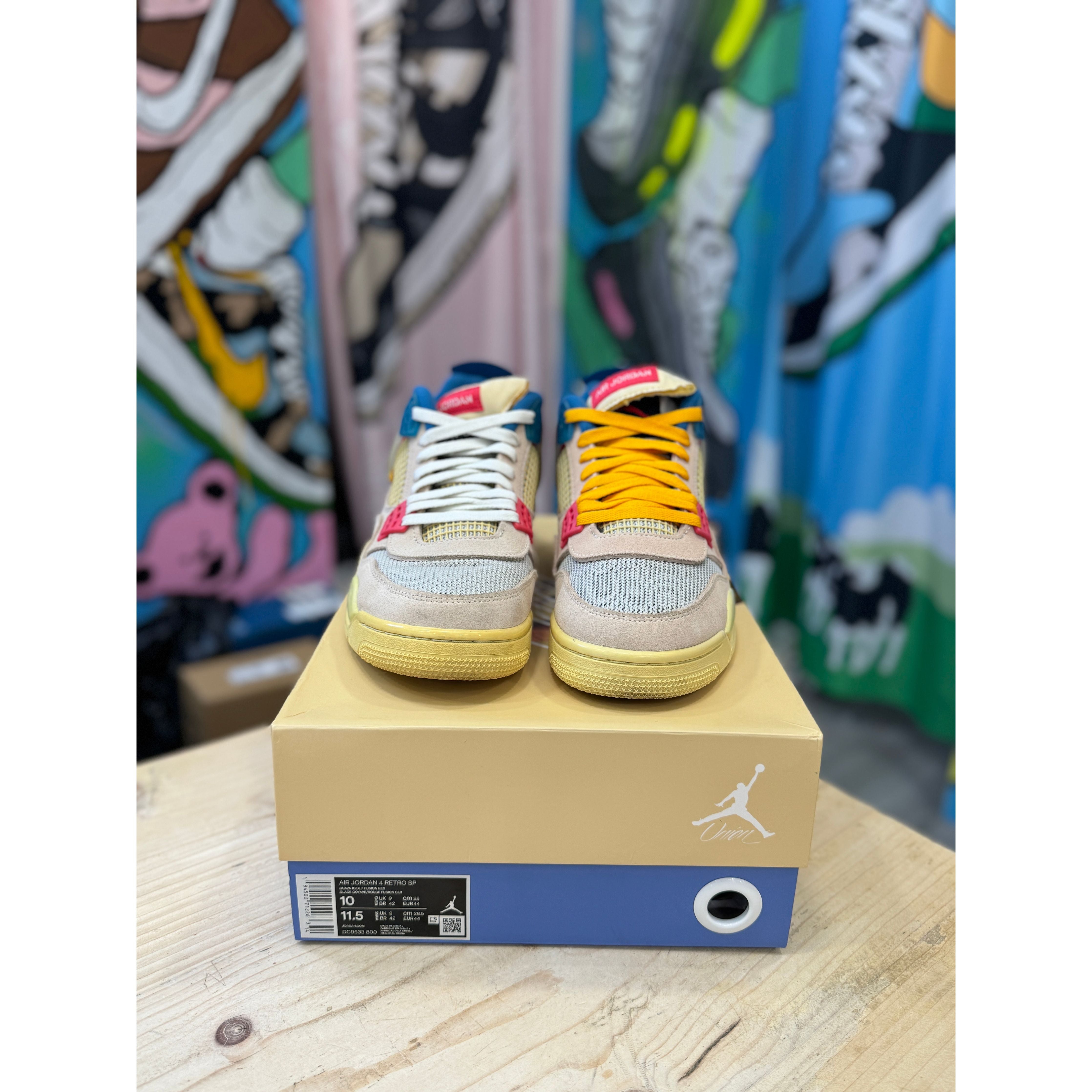 Jordan 4 Union Guava Ice UK 9