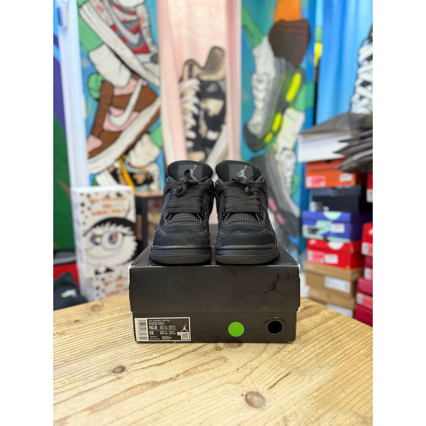 Jordan 4 Black Cat UK 9.5