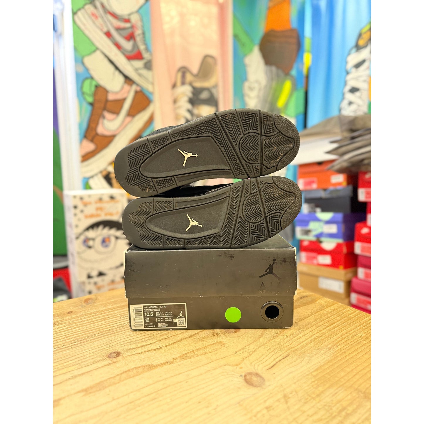 Jordan 4 Black Cat UK 9.5