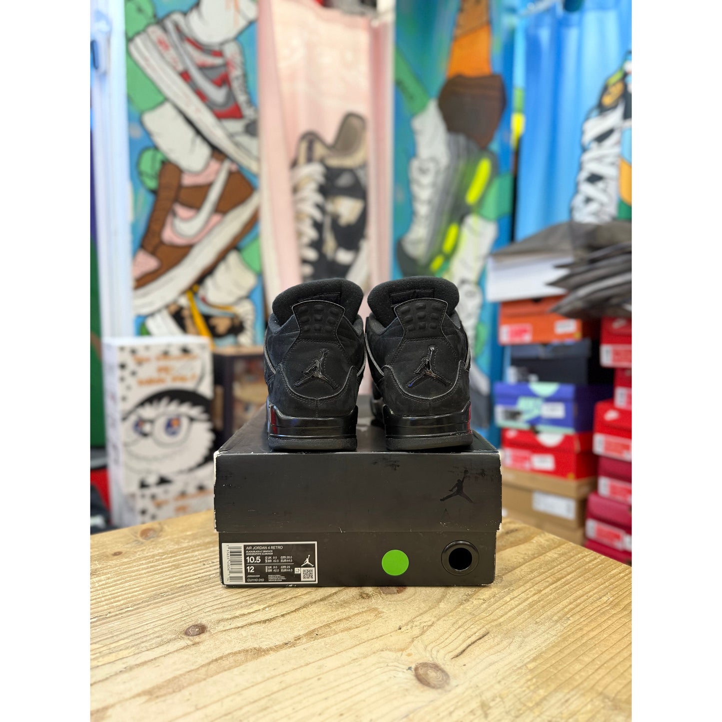 Jordan 4 Black Cat UK 9.5