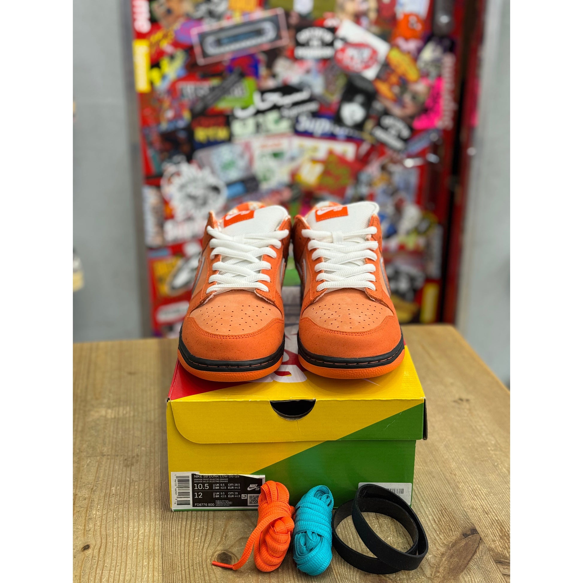 Nike SB Dunk Low Concepts Orange Lobster UK 9.5 | Nike | KershKicks