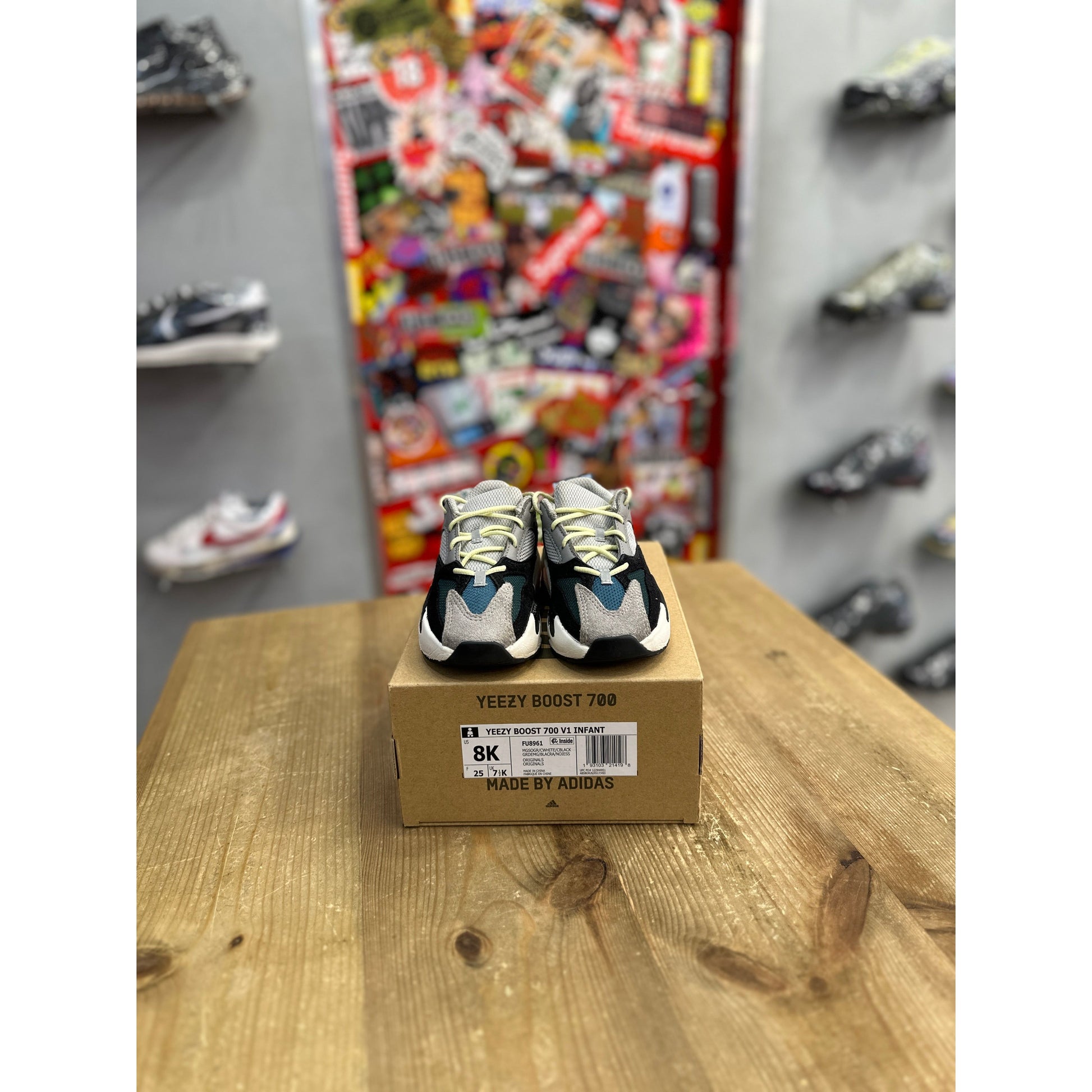 adidas Yeezy Boost 700 Wave Runner (Infants) UK 7.5 by Yeezy in Shoes. Available at KershKicks for £100.00. A must-have for fans of Yeezy looking to elevate their style with this Kershkicked.