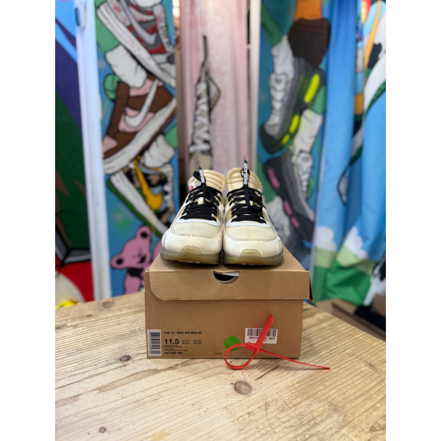 Nike Air Max 90 Off White 'The Ten' UK 10.5